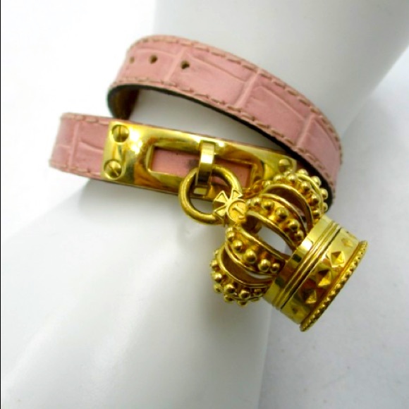 Juicy Couture Crown Watch CHARM Leather bracelet - Picture 9 of 15